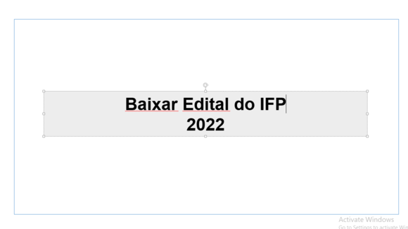 Baixar Edital do IFP 2022 PDF