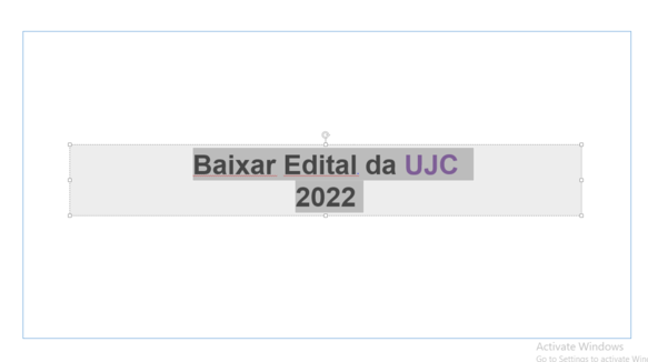 Edital da UJC (ISRI) 2022 pdf - Edital UJC 2022